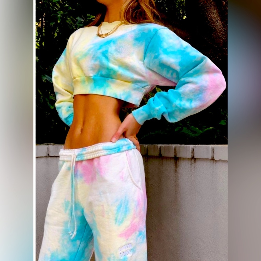 Livin Cool Cropped Sweatshirt